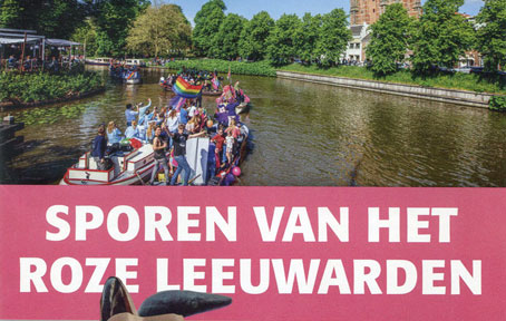 Wandelroute 'Sporen van het roze Leeuwarden' gepresenteerd